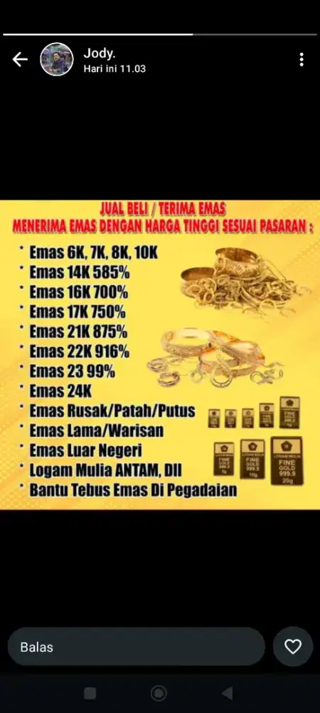 Terima harga pasaran