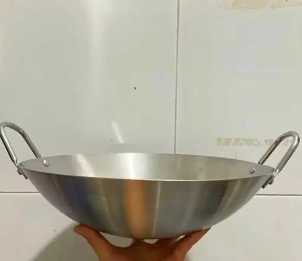 Wajan Stainless Tebal Bahan Premium 34cm