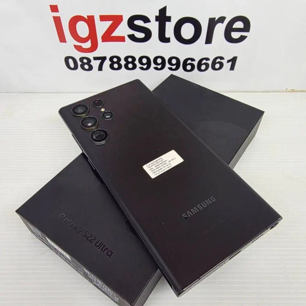 Samsung S22 Ultra Black (B) 12/256  FULLSET MULUS