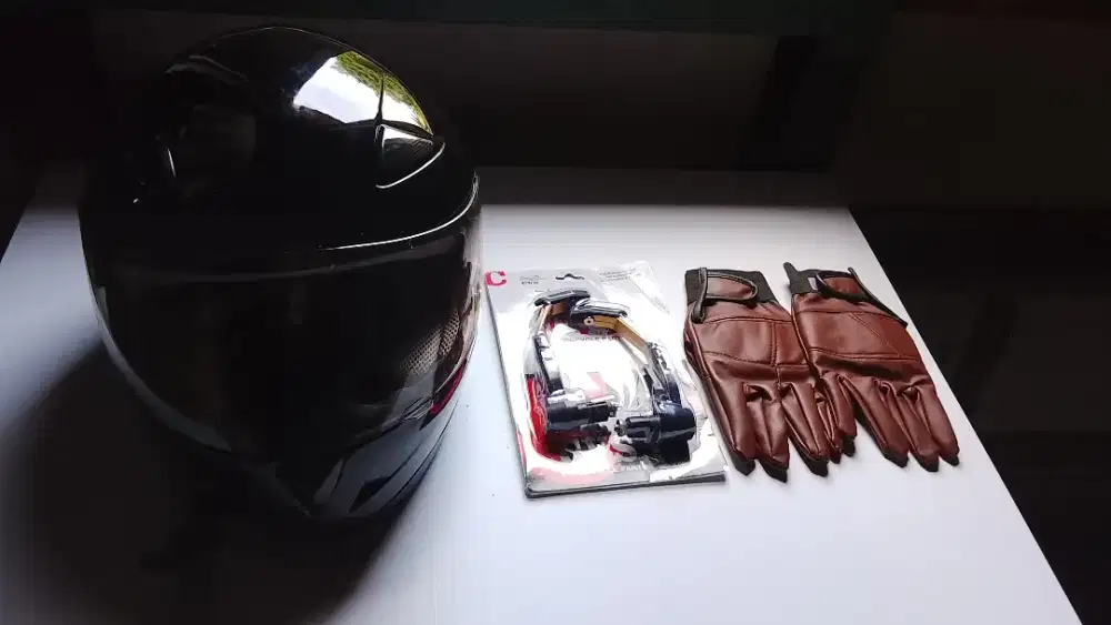 Helm Motor Honda Helmet handguard