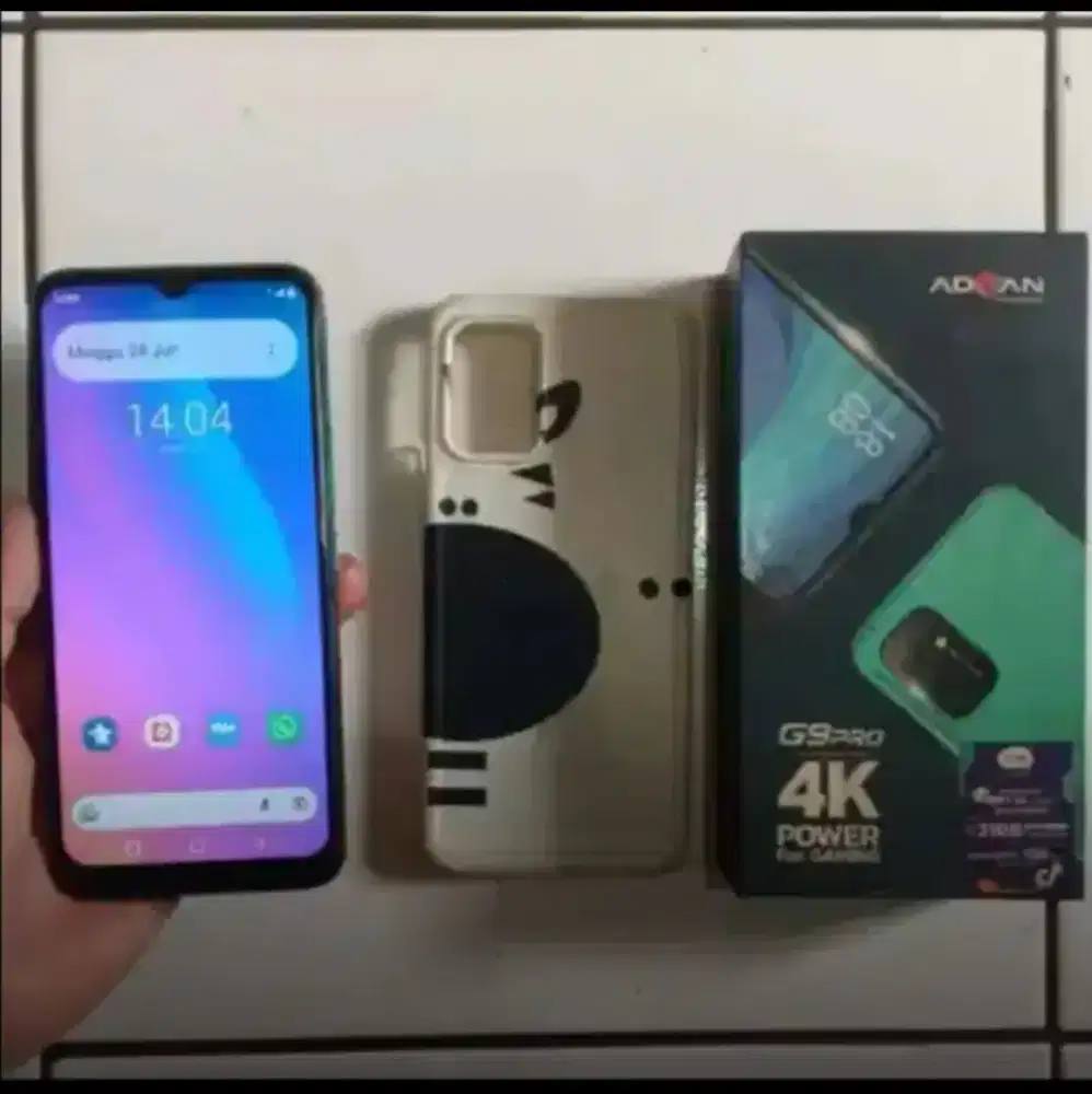 Advan G9 Pro RAM 6GB/64GB, 4G LTE NORMAL, Minus Casing Jelek