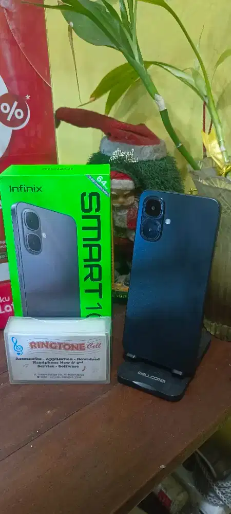 2nd : Infinix Smart 10 4+4/64 4G Mulus