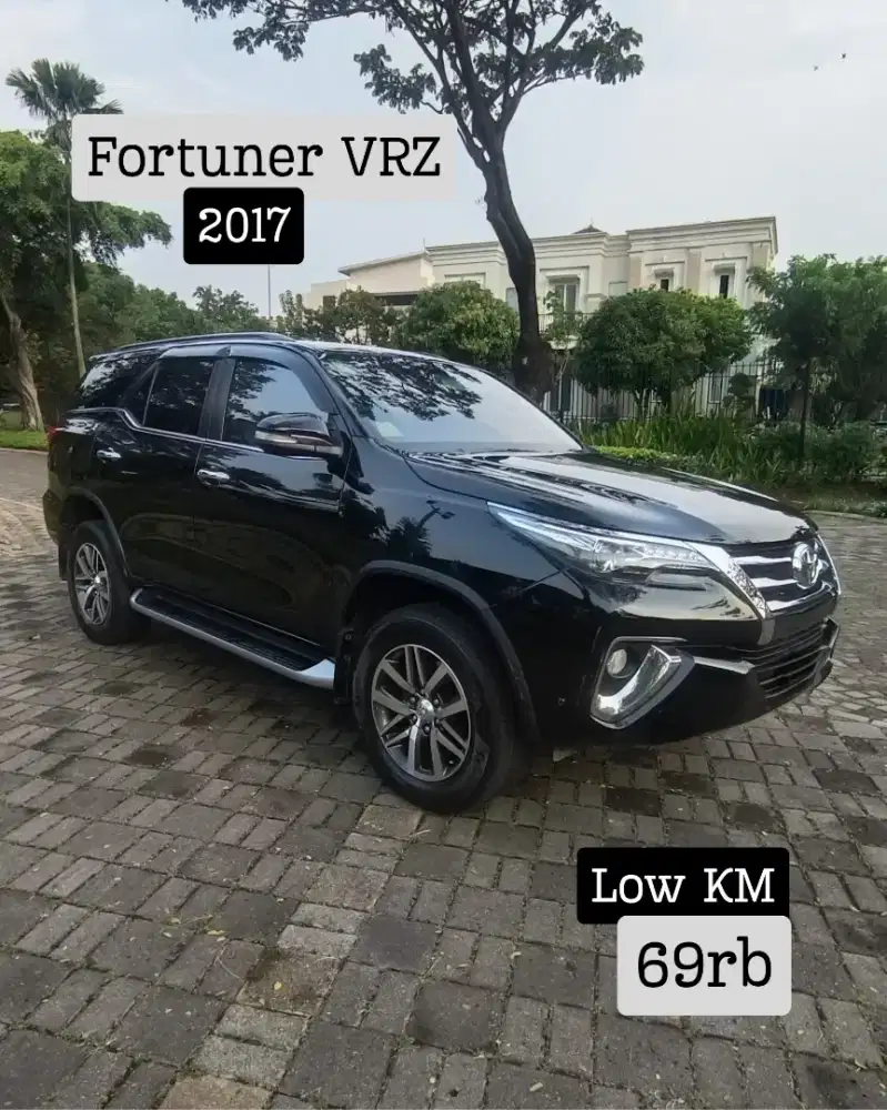 Low KM 69rb - Toyota Fortuner VRZ 2017 - Cash!