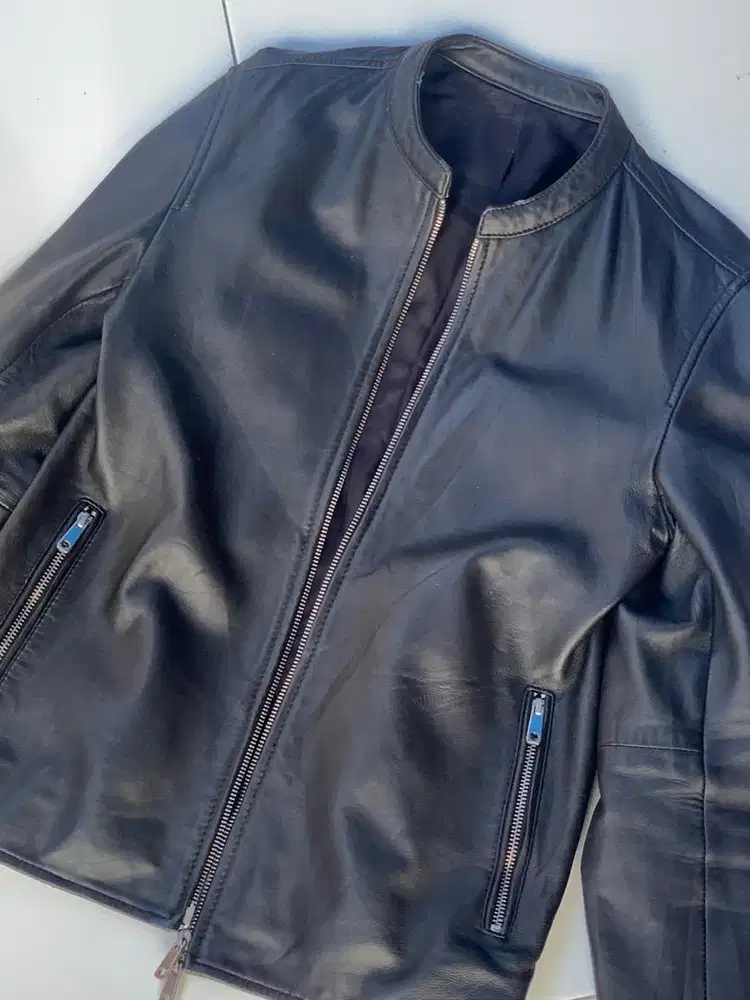 Jaket kulit domba