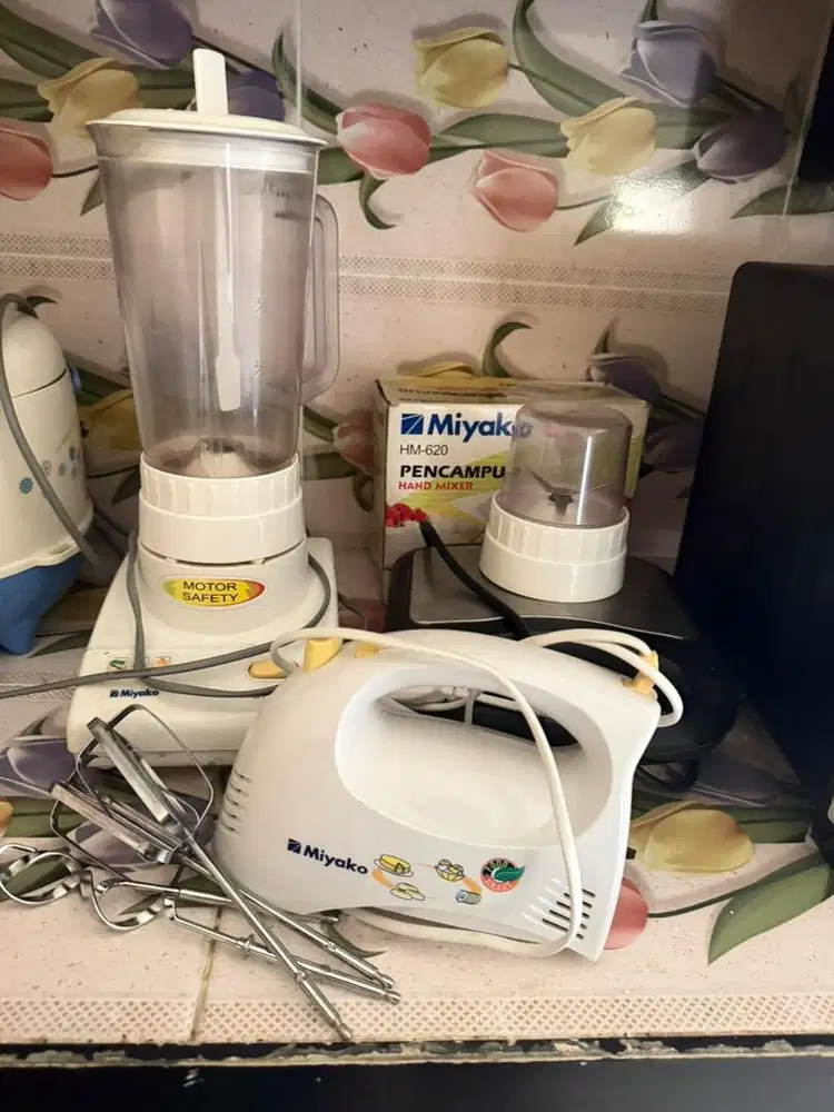 Blender, Mixer Miyako dan pemanggang roti