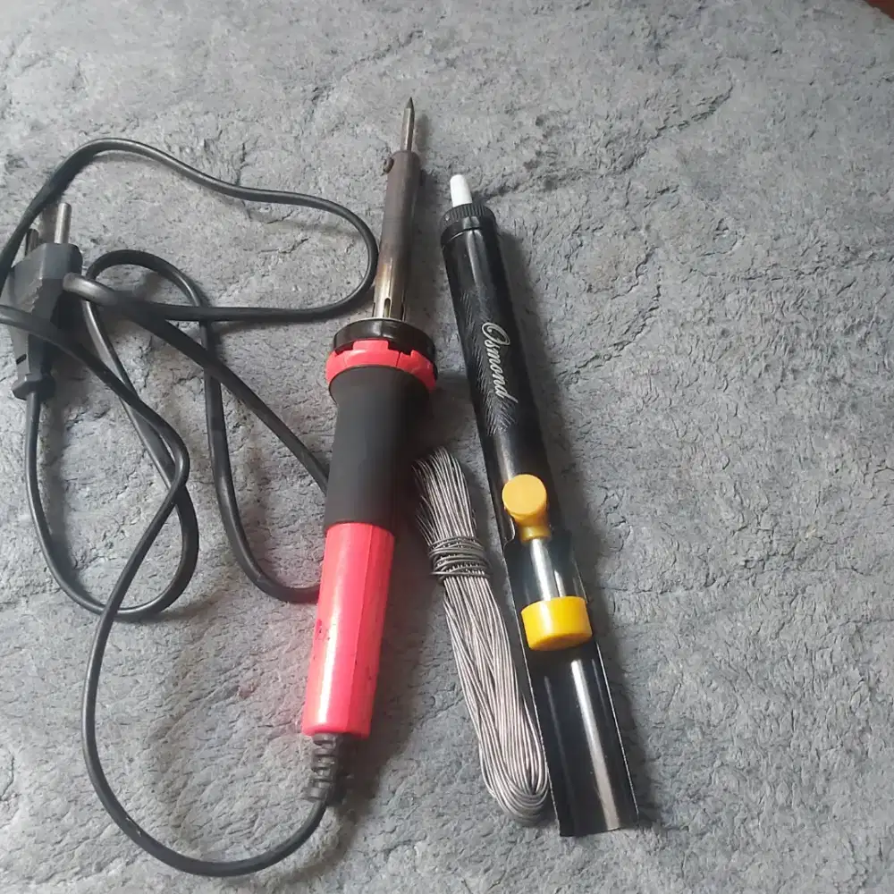 Solder,timah dan suction,fungsi normal.solder cepat panas,