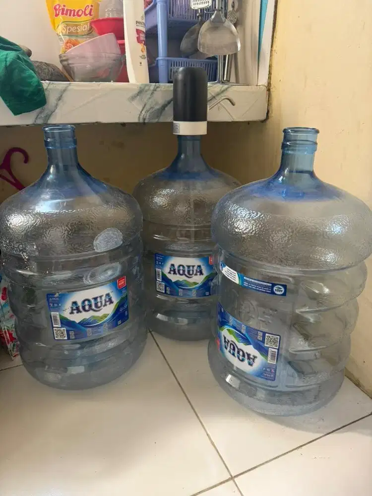 3 Galon Aqua Kosong