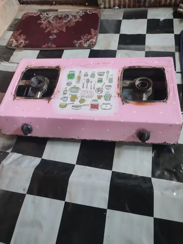 Kompor gas 2 tungku rinai