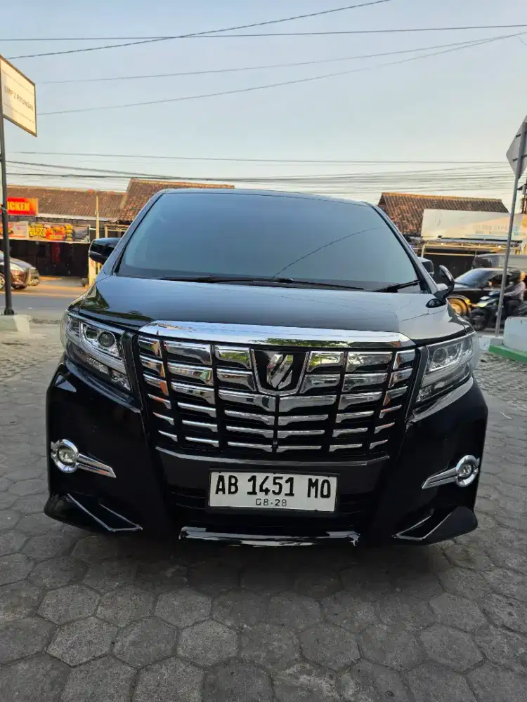 Alphard sc cbu tahun 2015