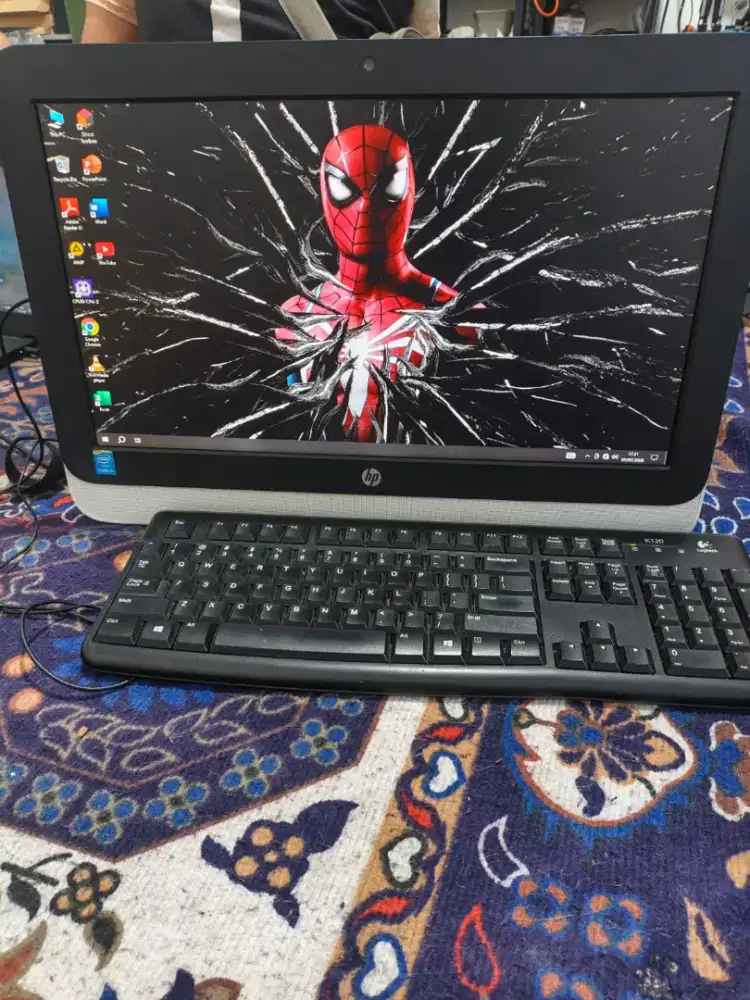 HP AIO 24inch core.i3 gen4 Ram10GB/hdd500GB bogor