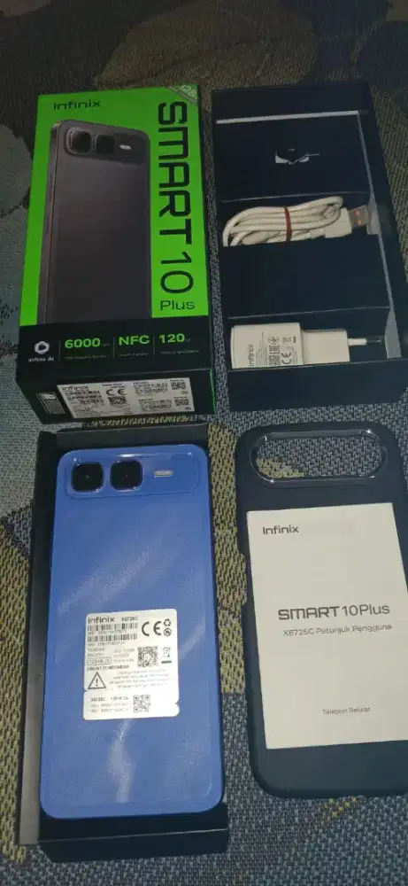 Infinix smart 10 plus ram 8+8/128 support NFC