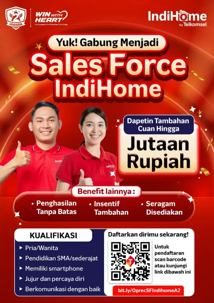 Lowongan Kerja Jadi Sales IndiHome