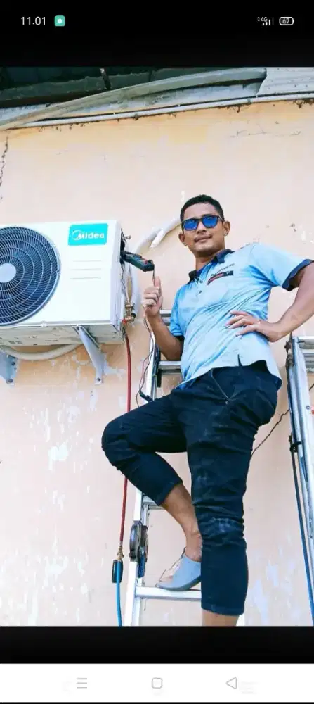 )jasa Servis AC kulkas mesin cuci kompa air