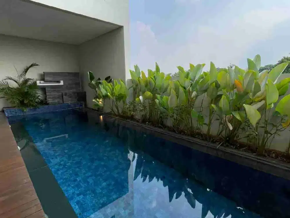 dijual town house rumah modern area cipete jaksel