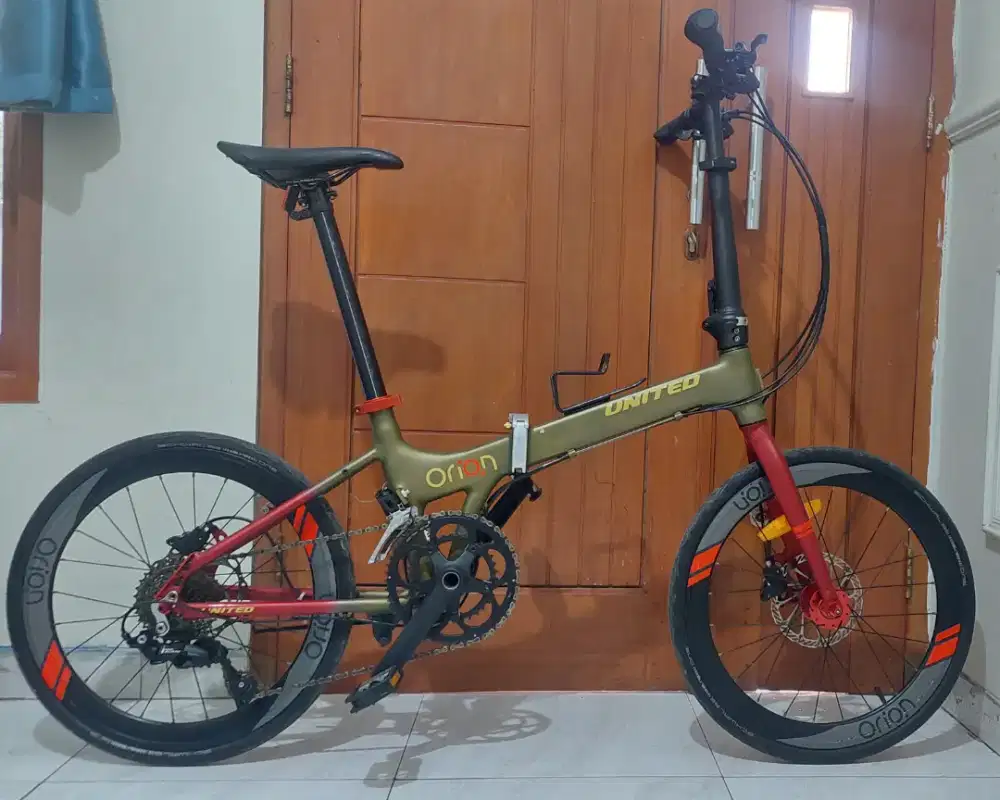 Sepeda lipat united orion 2 shimano 105 uk 20+