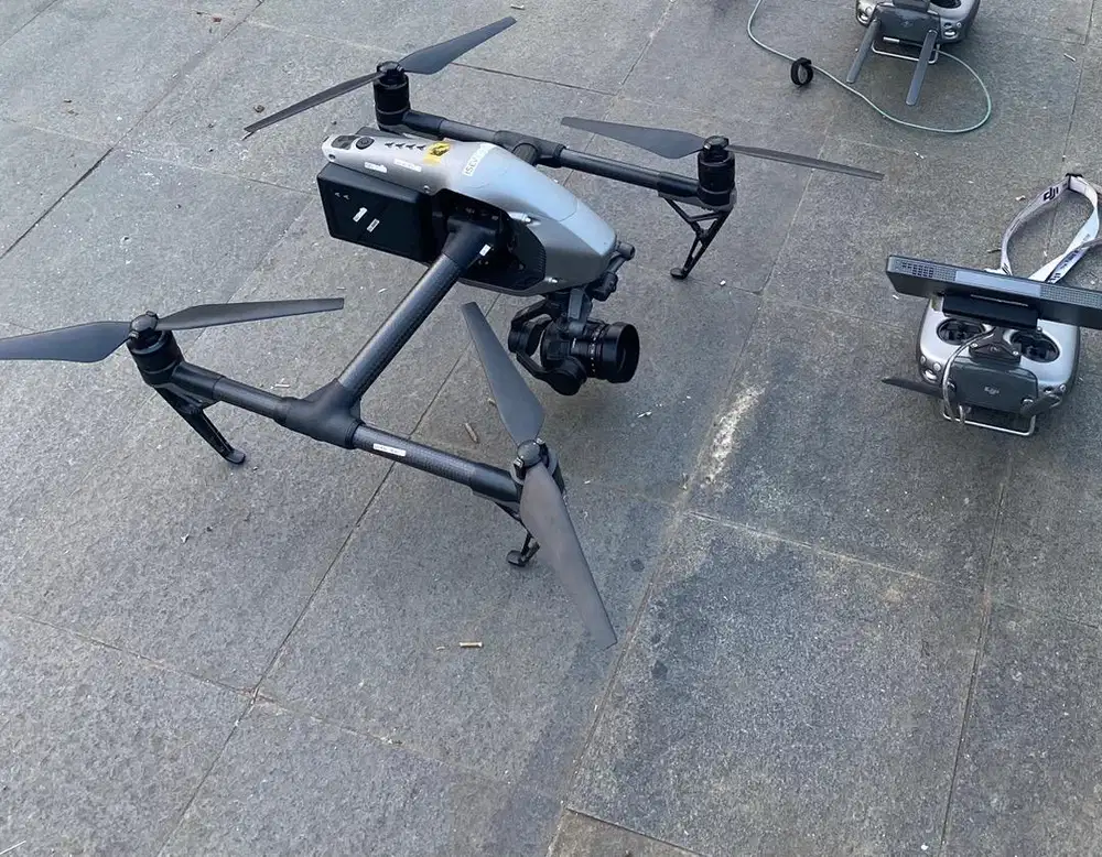 DJI Inspire 2 RAW Licensed + Zenmuse X5s + SSD 480GB & Reader Drone
