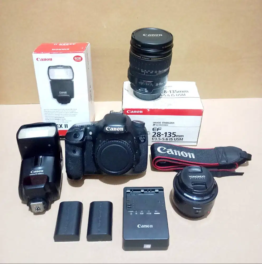 Canon 7D lengkap