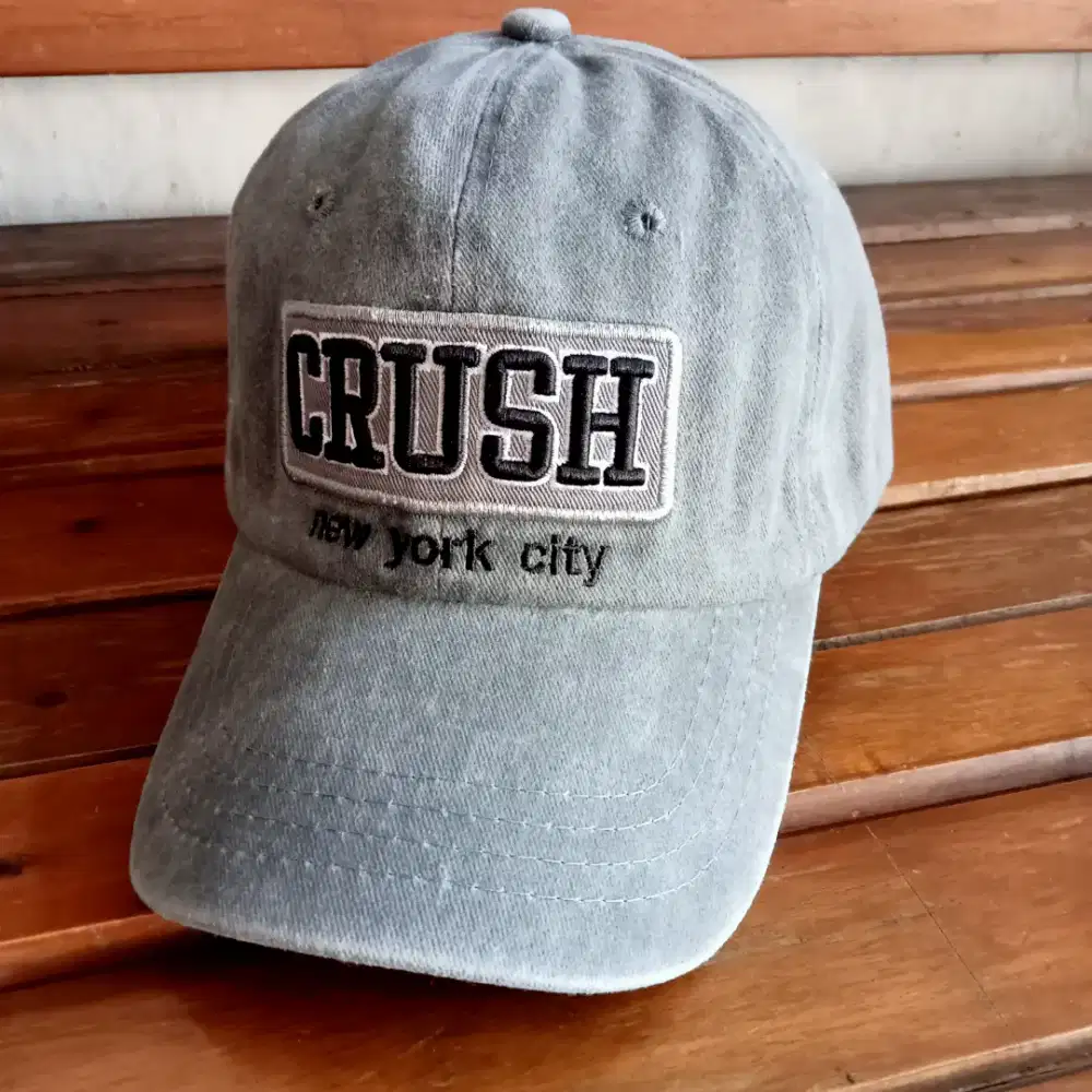 Topi baseball import crush abu abu
