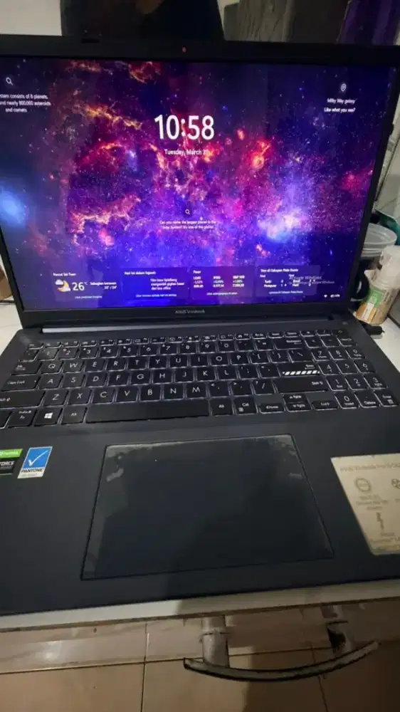 laptol vivobook 15 pro oled. 15,6inch. core i 7