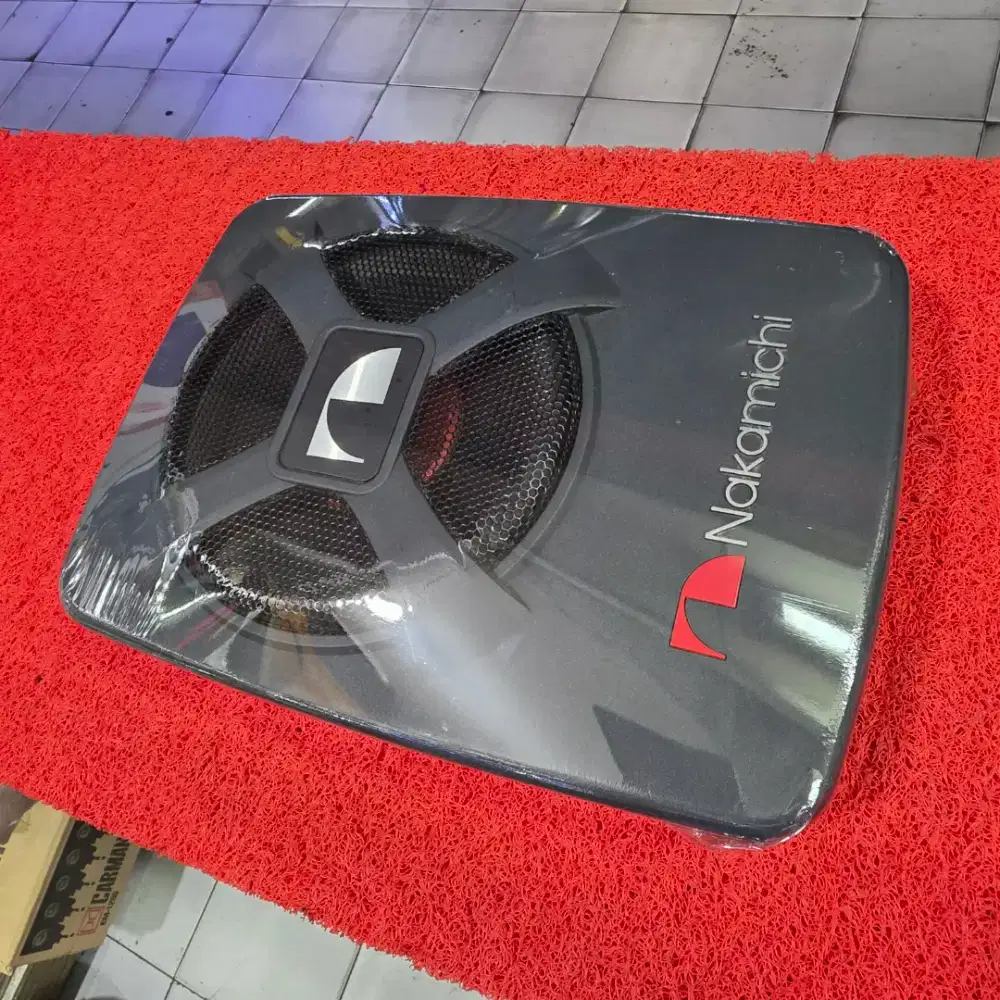 Subwoofer Kolong Aktif Nakamichi NBF80A Subwoofer Aktif Nakamichi 8 in