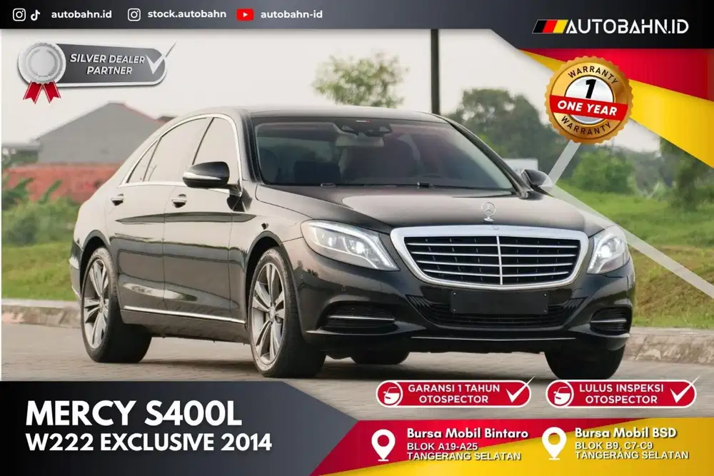 ODO LOW ANTIK! Mercedes Benz S400L Exclusive 2014