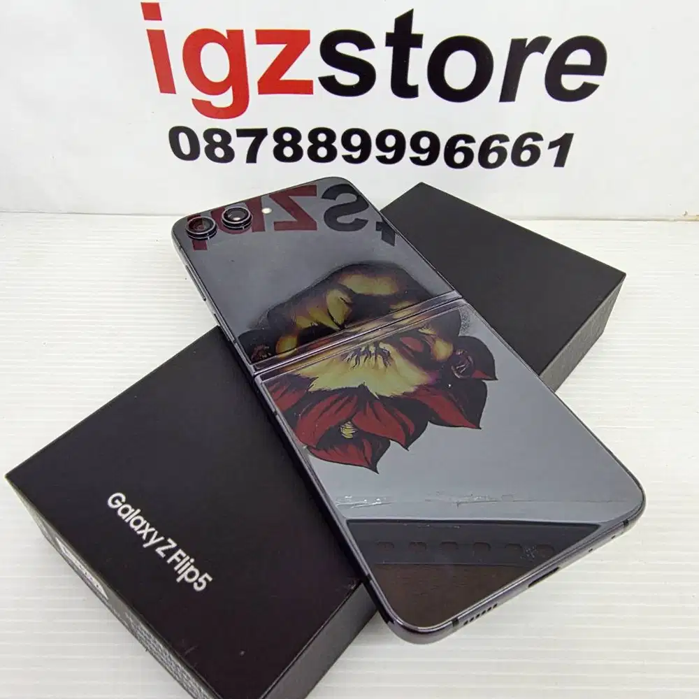 Samsung Z FLIP 5 12/512 (A) Graphyte SEIN Fullset  No Minus