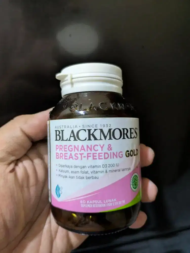 Blackmores pregnancy and breastfeeding gold 60 kapsul