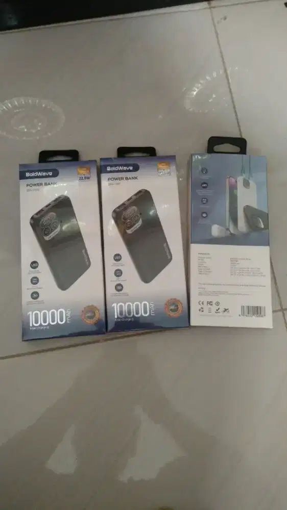 Powerbank Boldwave baru