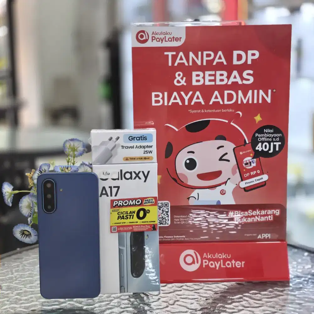 Spesial Promo Samsung A17 Original - Angsuran Ringan Proses Cepat