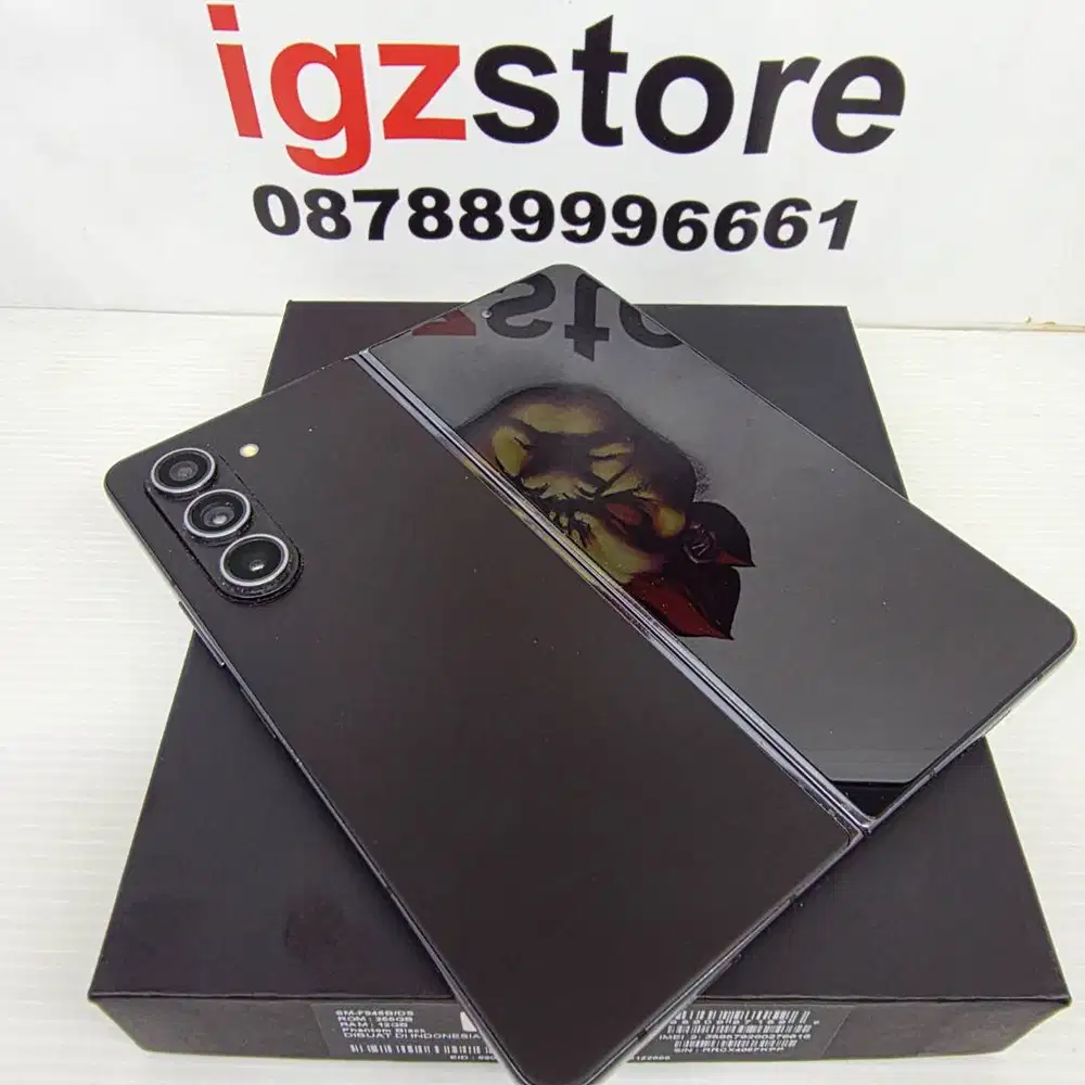 MULUS SIAP COD : Samsung Z FOLD 5 (B) 12/256 Black NO Minus