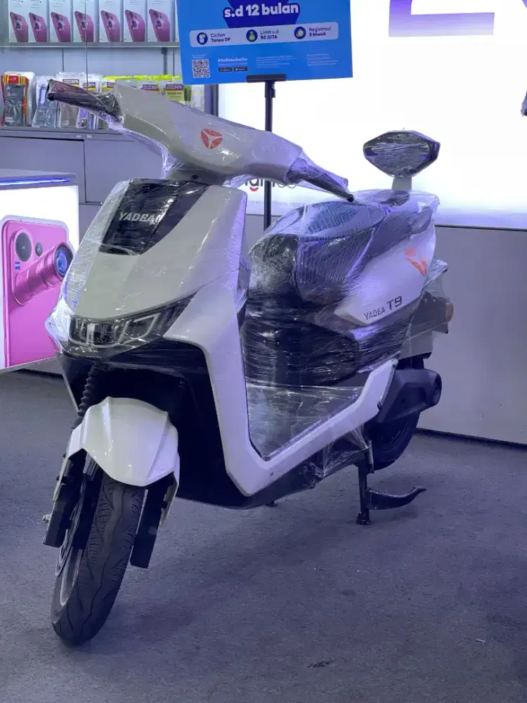 PROMO KREDIT MOTOR LISTRIK YADEA T9 FREE MINYAK DAN 2X CICILAN