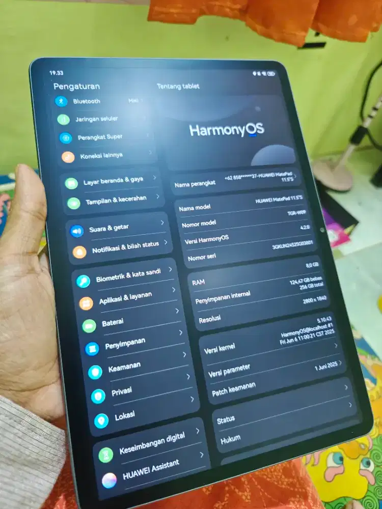 Tab Matepad Huawei 11.5s Papermatte