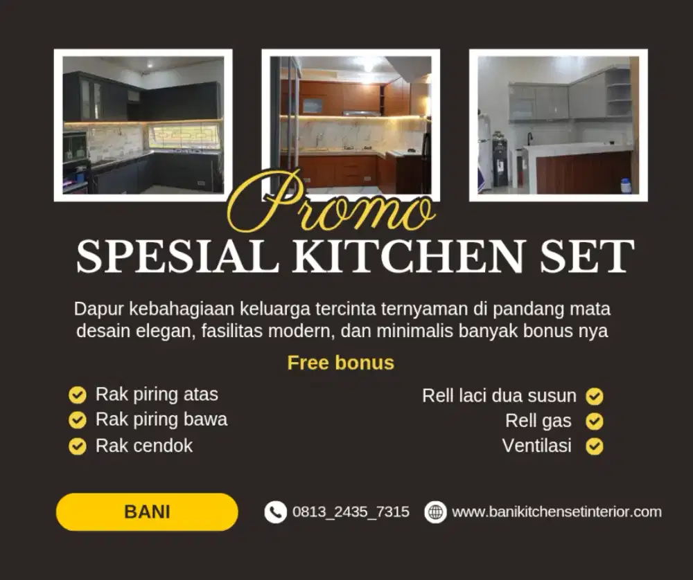 Kitchen set minimalis