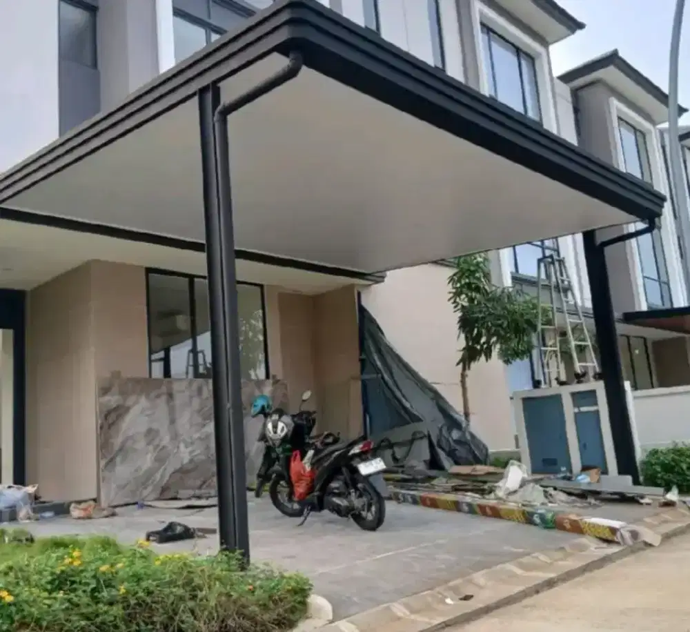 Kanopi kekinian atap Alderon RS singel + Plapon PVC