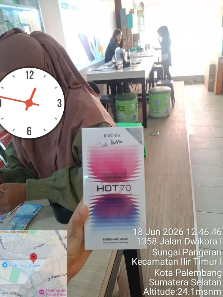 INFINIX HOT 70 GARANSI RESMI 1 TAHUN NEW