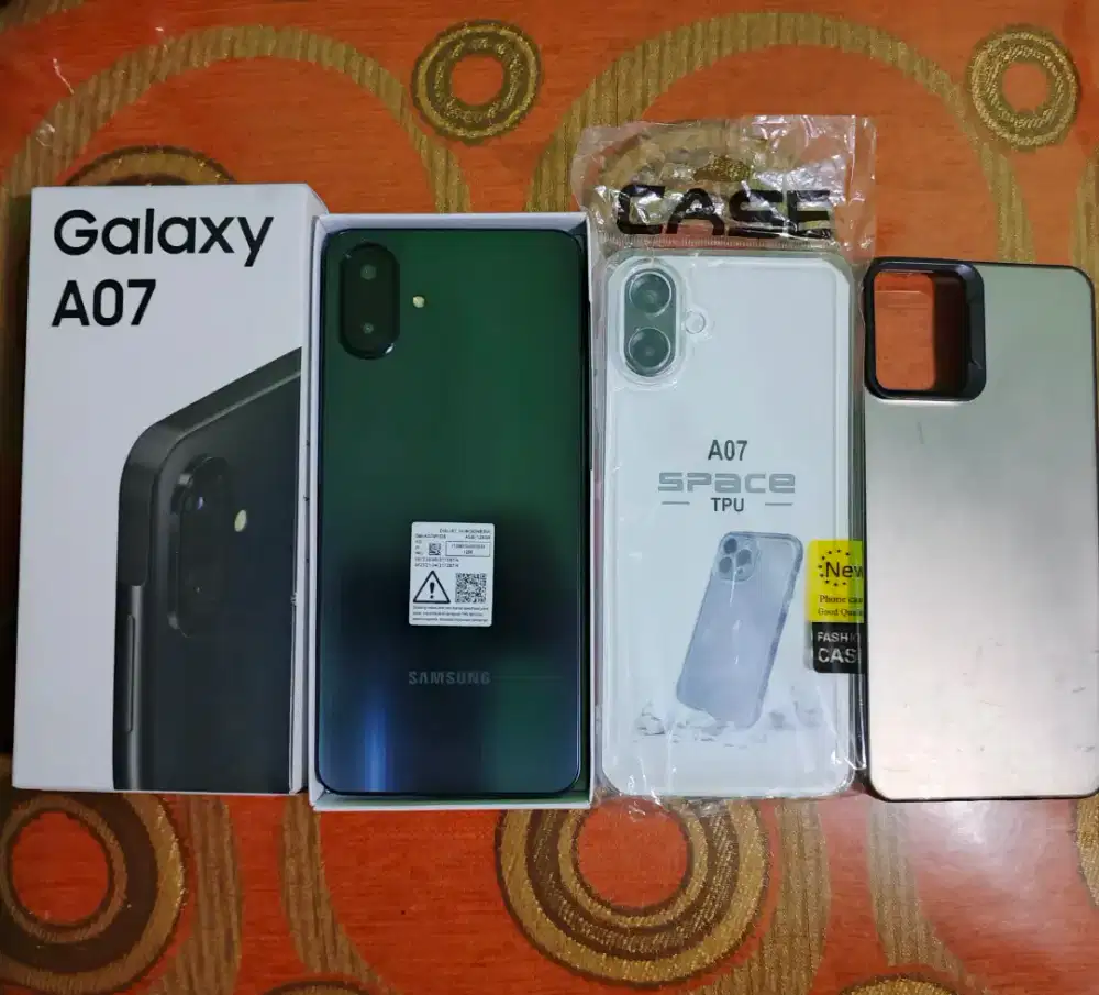 Samsung A07 Ram 4/128 Awsome Black