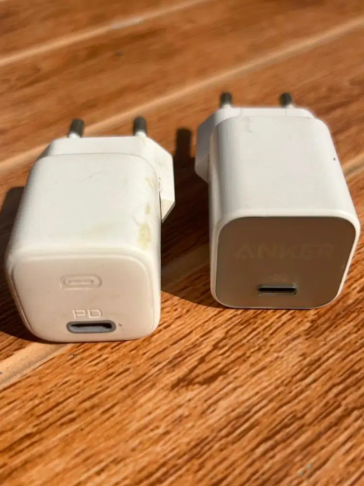 kepala charger branded second