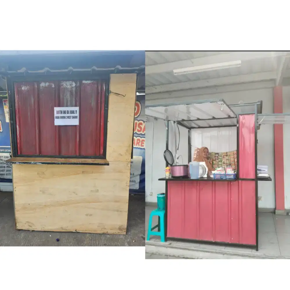 Di jual kontener booth uk 150x100x180