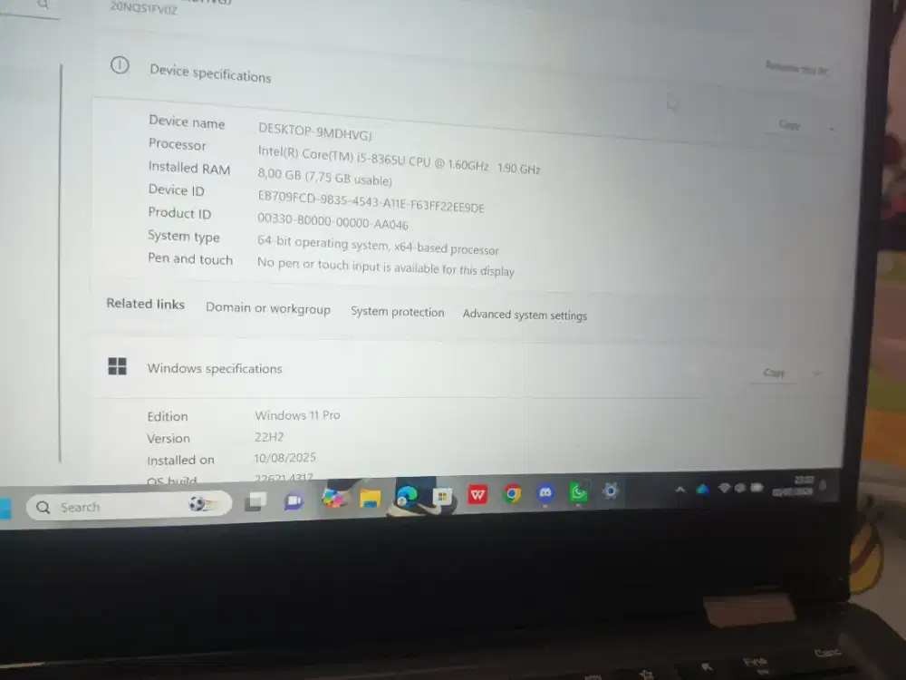 laptop thinkpad x390 yoga core i5