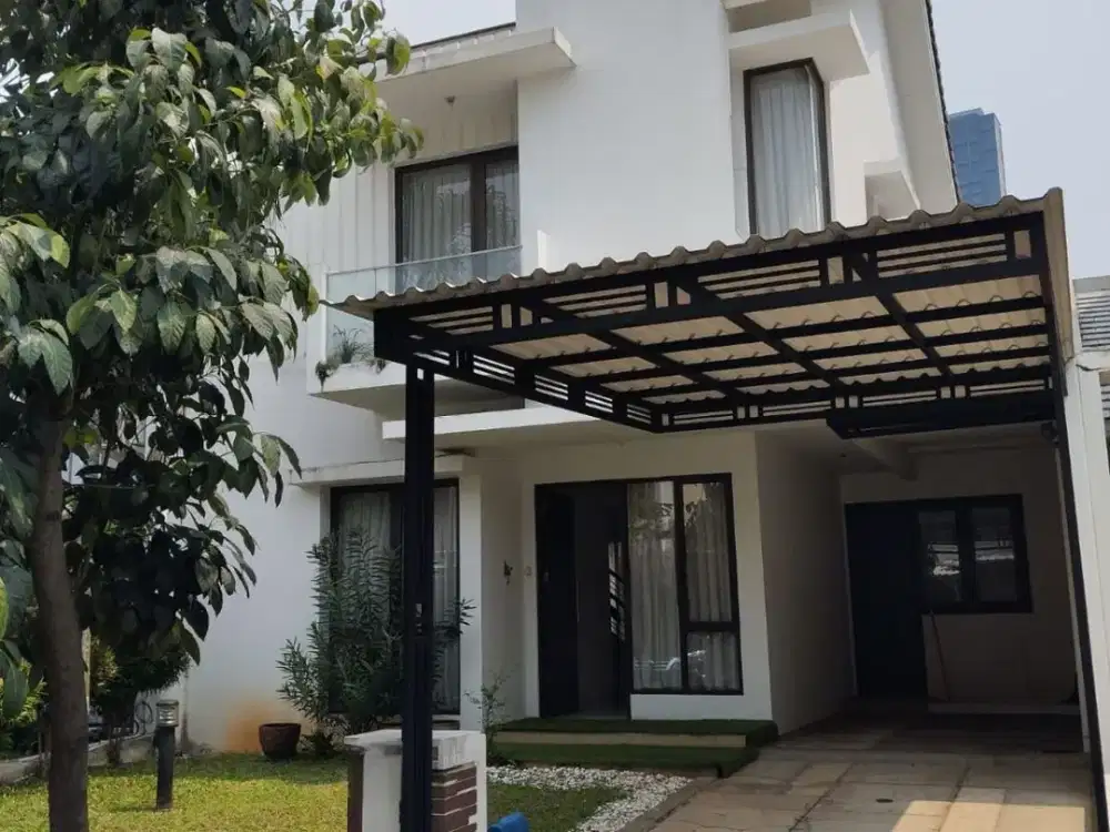 JUAL Rumah Cluster Allevare  Foresta BSD City Tangerang Selatan