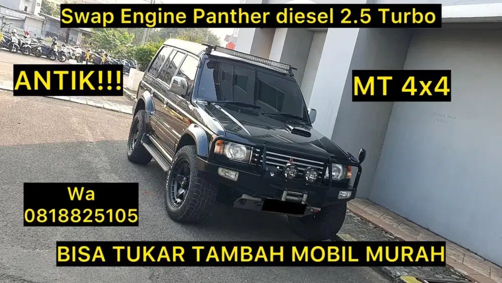 RARE MITSUBISHI PAJERO DIESEL 2.5 TURBO 4X4 MANUAL 1993 CBU JAPAN JDM