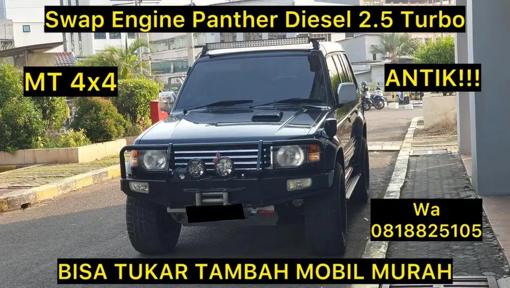 RARE MITSUBISHI PAJERO DIESEL 2.5 TURBO 4X4 MANUAL 1993 CBU JAPAN JDM
