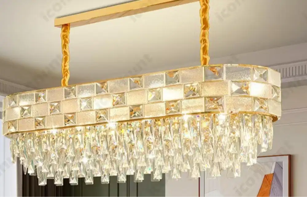 Lampu gantung crystal