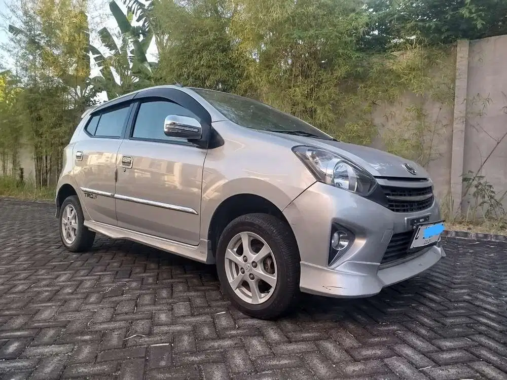 Agya thn 2014 TRD Sportivo Manual Taat Pajak surat lengkap mesin sehat