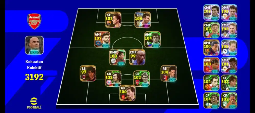 Jual akun efootball