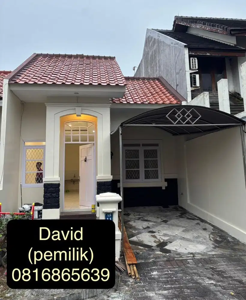 Rumah 1,5 Lantai Disewakan di Cluster Premium Kota Wisata (Baru Renov)