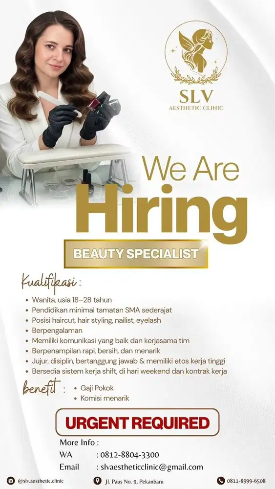 Loker salon kecantikan