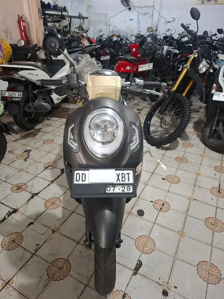 Honda Scoopy 2023 cokelat
