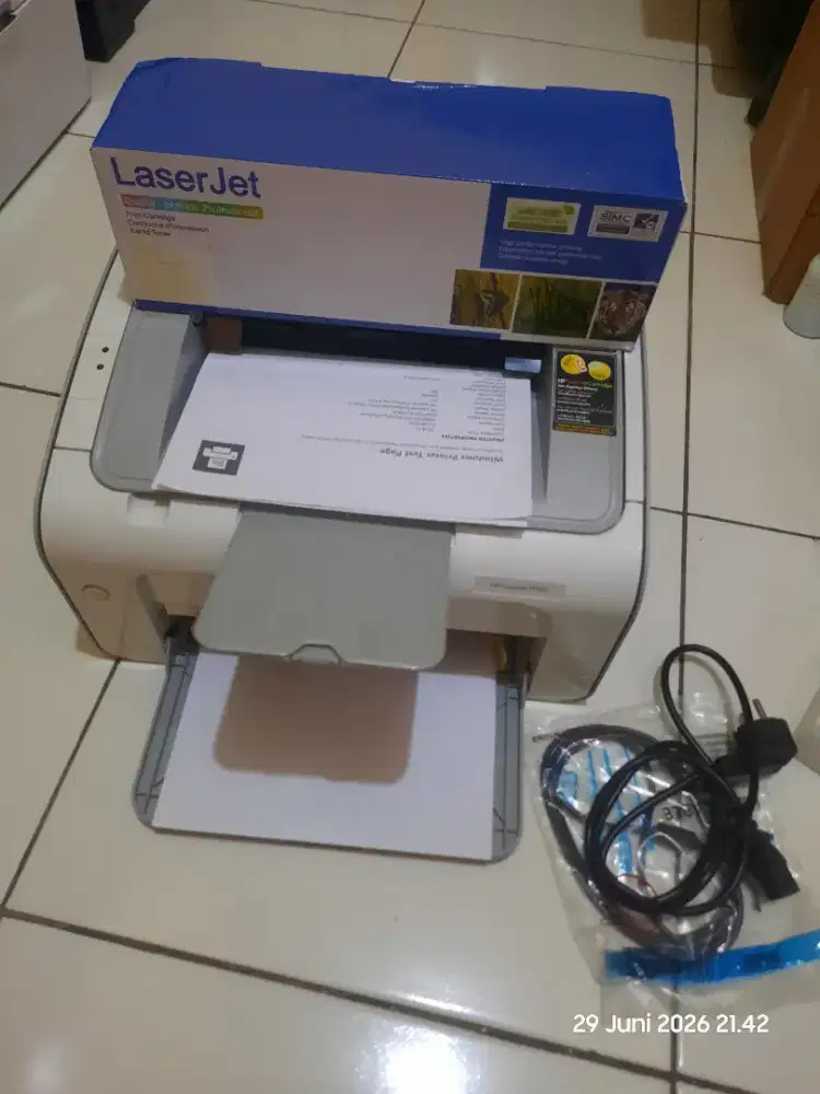 Printer Laser Cepat (hitam putih) siap pakai