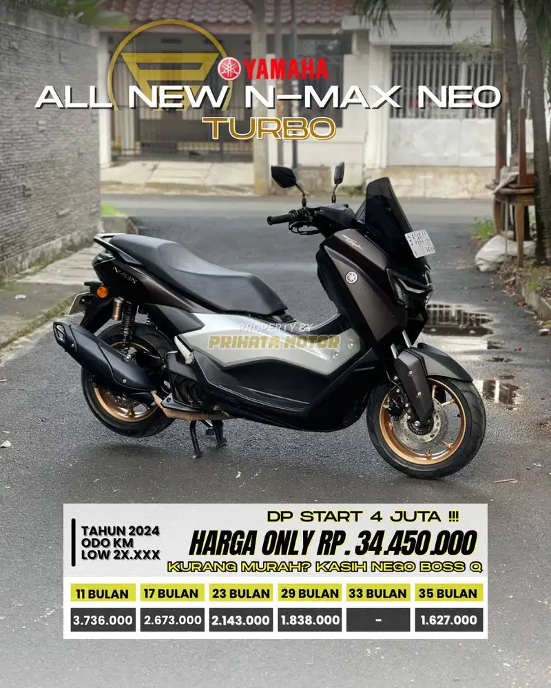 YAMAHA ALL NEW NMAX TURBO 2024